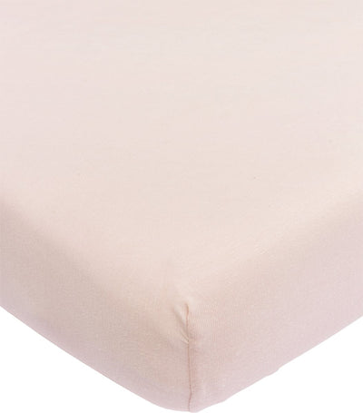 Drap-housse Meyco bébé uni - rose tendre - 60x120cm