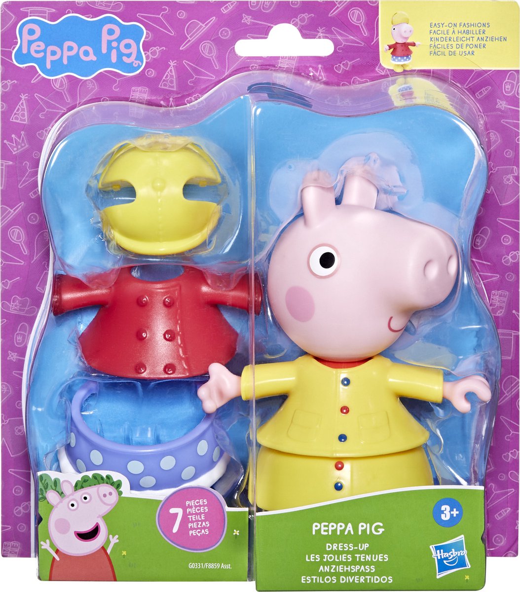 Hasbro Peppa Pig figurine joliment conçue rose