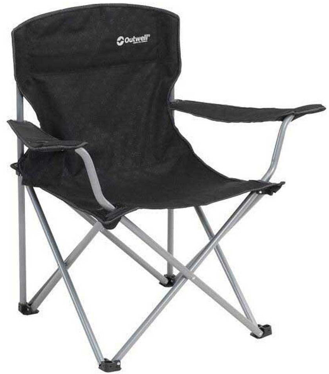 Chaise de camping Outwell catamarca pliable noir
