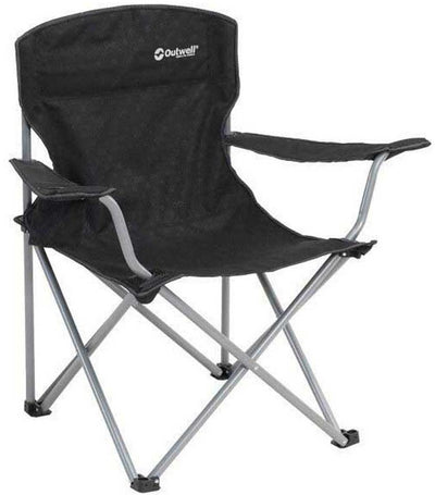 Chaise de camping Outwell catamarca pliable noir