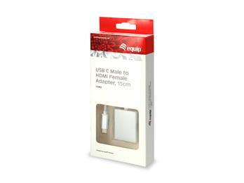 Équipez l'équipement 133452 USB de type C Adaptateur féminin HDMI, 15 cm