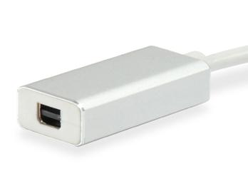 Équipement 133457 USB de type C mâle à mini adaptateur féminin DisplayPort, 15cm