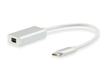 Équipement 133457 USB de type C mâle à mini adaptateur féminin DisplayPort, 15cm