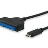 Équipement équipage 133456 USB de type C mâle à adaptateur masculin SATA, 50 cm