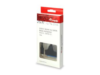 Équipement équipage 133456 USB de type C mâle à adaptateur masculin SATA, 50 cm