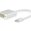 Équipement équipé 133451 USB de type C mâle à HD15 Adaptateur féminin VGA, 15cm