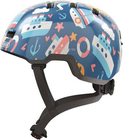 ABUS CASHET SKURB Kid Blauw Sailgoud M 50-55cm