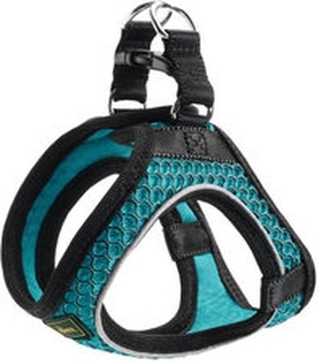 Harnais pour chien Hunter hilo-confort turquoise taille m l (58-63 cm)