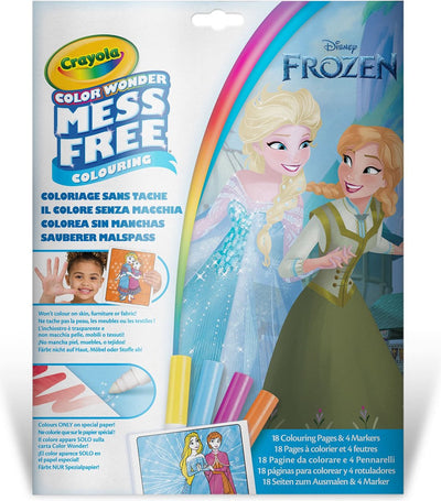 Crayola - merveille de couleur - livre de coloriage - Disney La Reine des Neiges - pages à colorier et marqueurs
