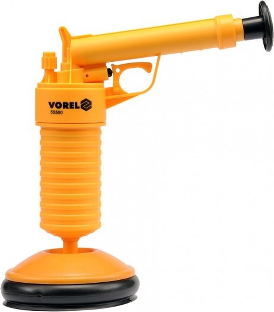 Pistolet de débouchage déboucheur Vorel - embouts de 6,3 et 13,5 cm
