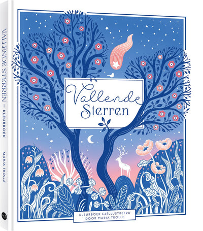 Moineau étoiles filantes créatives - maria trolle - livre de coloriage pour adultes