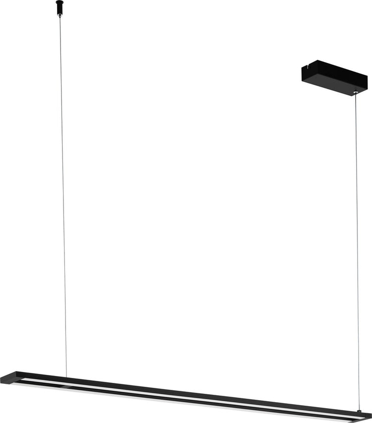 Lampe à suspension Eglo amontillado - LED - 116 cm - noir et blanc - dimmable