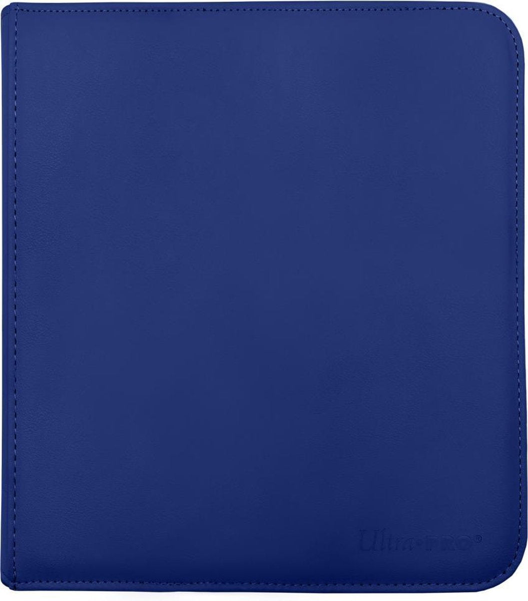Classeur pro zippé Ultrapro 12 pochettes bleu