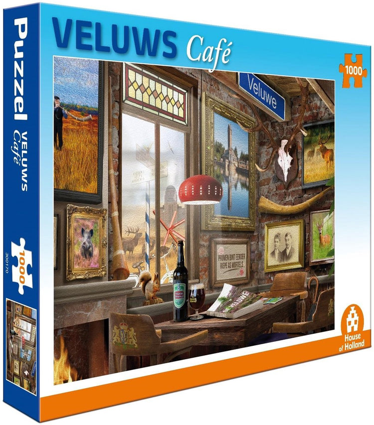 Puzzle Maison de Hollande - Café Veluws (1000)