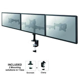 Neomounts NeoMounts NM-D135D3BLACK NEOMOCTS TRIPLE BURIS MONT, 3X 10-27, 24 kg, inclinaison tournure, - afbeelding 2