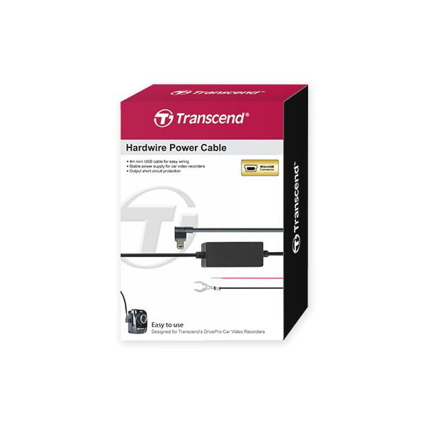 Transcender le câble Hardwire DrivePro TS-DPK2 TS-DPK2, Mini-USB Micro-USB, 4m, noir