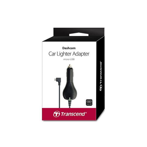 TRANSCEND ADAPTATEUR DE LA VOITURE TS-DPL2 TRANS pour DrivePro, Micro-USB, LED, 4M