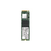 Transcende TS256GMTE110S 110S PCIE SSD, NVME PCIE 3X4, 256 Go, 3D NAND, 1500 400 MB S, 90K IOPS