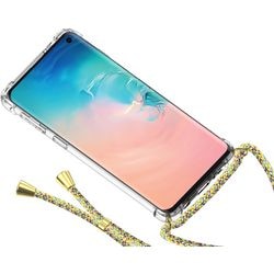 Étui de téléphone avec cordon lotta power 217408 synthétique transparent