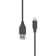 Câble de chargement xlayer 217077 USB noir