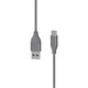 Câble de chargement xlayer 217084 usb gris