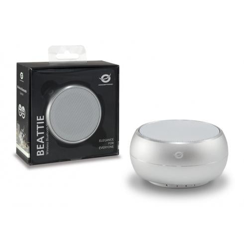 Concepttronic Concepttronic Beattie 01s Bluetooth sans fil, micro-USB, 3W, 150 20000 Hz, argent