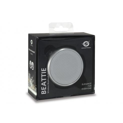 Concepttronic Concepttronic Beattie 01s Bluetooth sans fil, micro-USB, 3W, 150 20000 Hz, argent