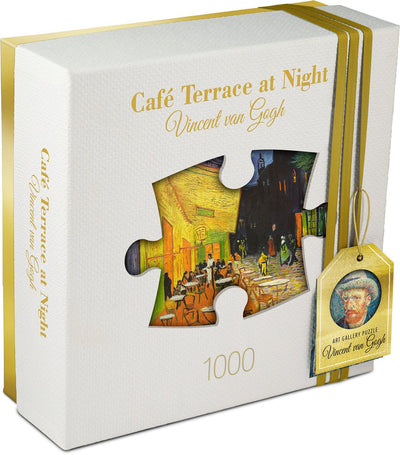 Galerie d'art Tucker's Fun Factory - terrasse de café le soir terrasse de café le soir - Vincent Van Gogh (1000) - puzzles
