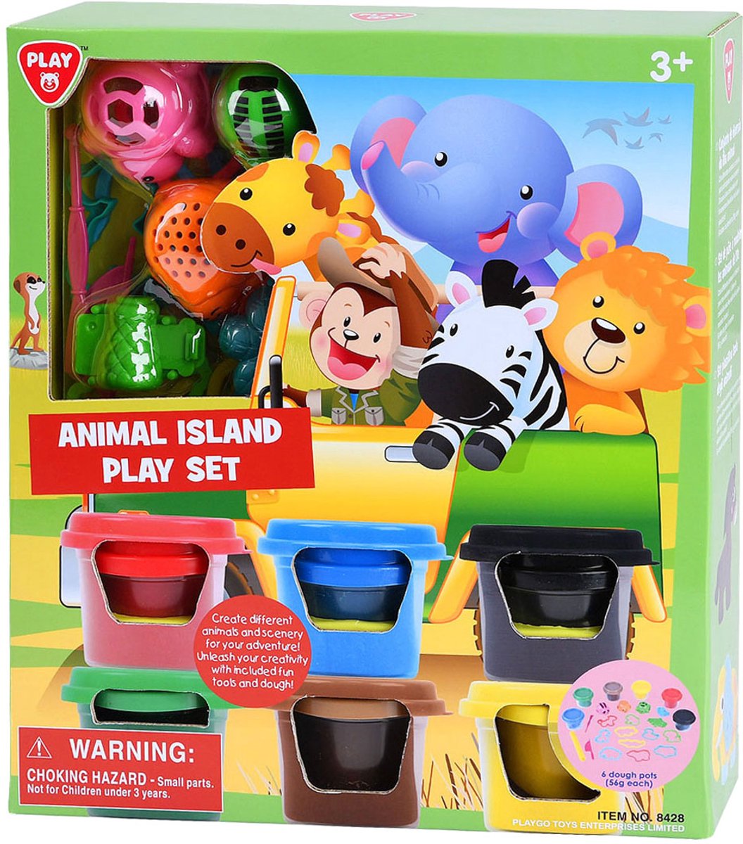 Jouez à Dieren Island Kleiset. 6 pots d'argile