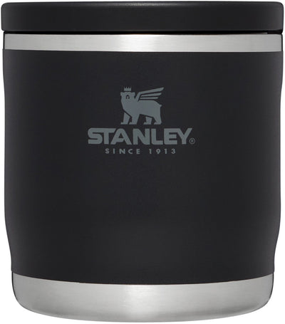 Boîte à lunch thermos Stanley Adventure to-go 350 ml - 4 heures chaud - 4 heures froid - récipient alimentaire étanche - remplissage et nettoyage faciles - sans BPA - noir