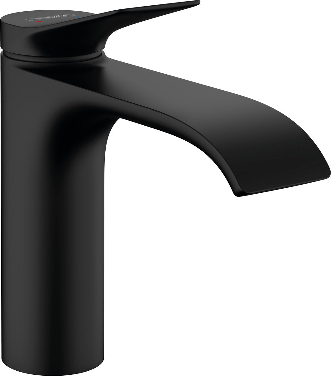 Hansgrohe vivenis - mitigeur de lavabo - commande monocommande - avec garniture de vidage - taille 110 mm - noir mat