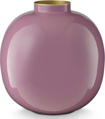 Pip studio - vase - violette - fer - 23x23cm