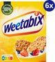 Weetabix original - 6x 430 grammes - céréales complètes pour le petit-déjeuner - nutriscore a - riche en fibres