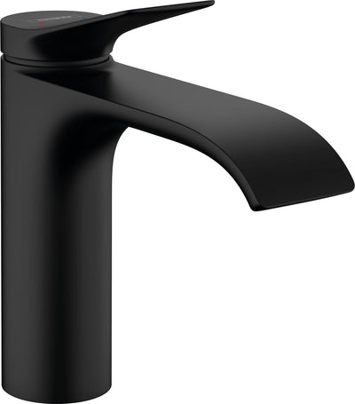 Hansgrohe Vivinis mitigeur de lavabo 110 avec vidage extractible noir mat