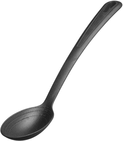 Cuillère à légumes Westmark, résistante à la chaleur jusqu'à 270 °c, tête de cuillère extra profonde, avec échelle interne : 15, 30 et 45 ml, plastique, gentle plus, noir, 28612275