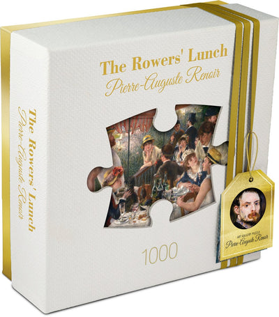 Tucker's fun factory art gallery - le déjeuner des rameurs - pierre-auguste renoir - puzzles 1000 pièces
