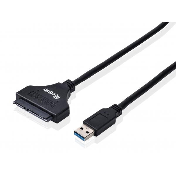 Équipement 133471 Adaptateur USB3.0 à SATA, mâle mâle, 0,5 m, noir
