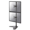 Neomounts Neomounts FPMA-D550DDVBLACK FULL DUAL BURAND MONT, 2X 10-32, 16 kg, 91 cm, 75x75