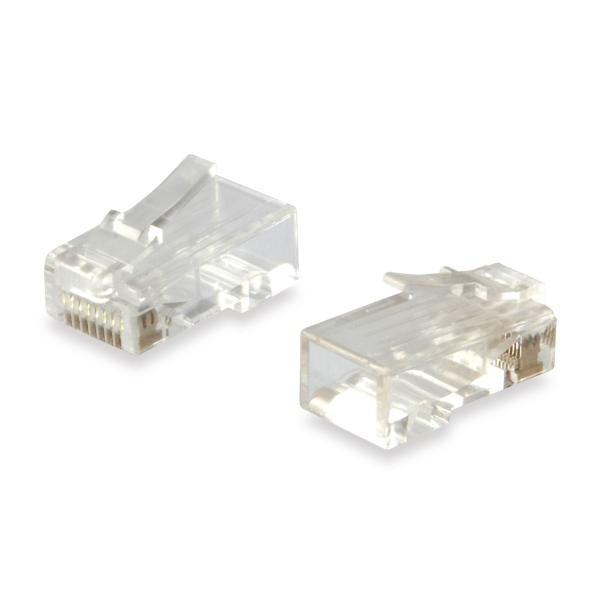 Équipez 121144 ensemble de connecteurs RJ45 de 100pcs, UTP, Cat.6