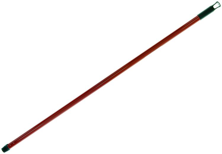 Manche à balai métal rouge 1,30m