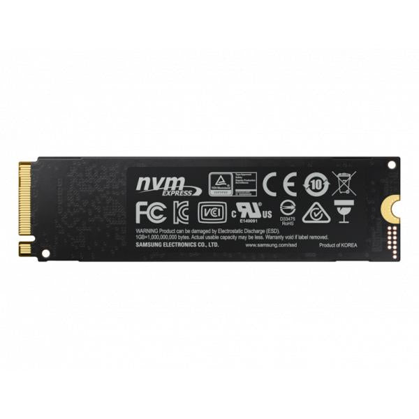 Samsung MZ-V7S250BW EVO 970 Plus SSD, 250 Go, M.2 2280, V-Nand MLC, 3500 3300 MB S, 550 000 IOPS