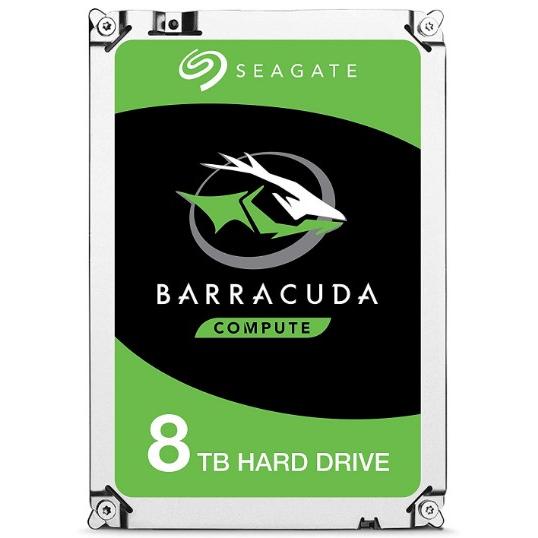 Seagate ST8000DM004 HDD Barracuda, 8 To, 3,5, SATA3 6 Gbps, 5400 tr / min, 256 Mo, 220 MIB