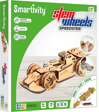Kit de construction Smartivity - roues à tige - speedster - 6+