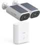 Aosu solarcam p1 se - 2 caméras de sécurité avec résolution 2k - énergie solaire - audio 2 voies - ai