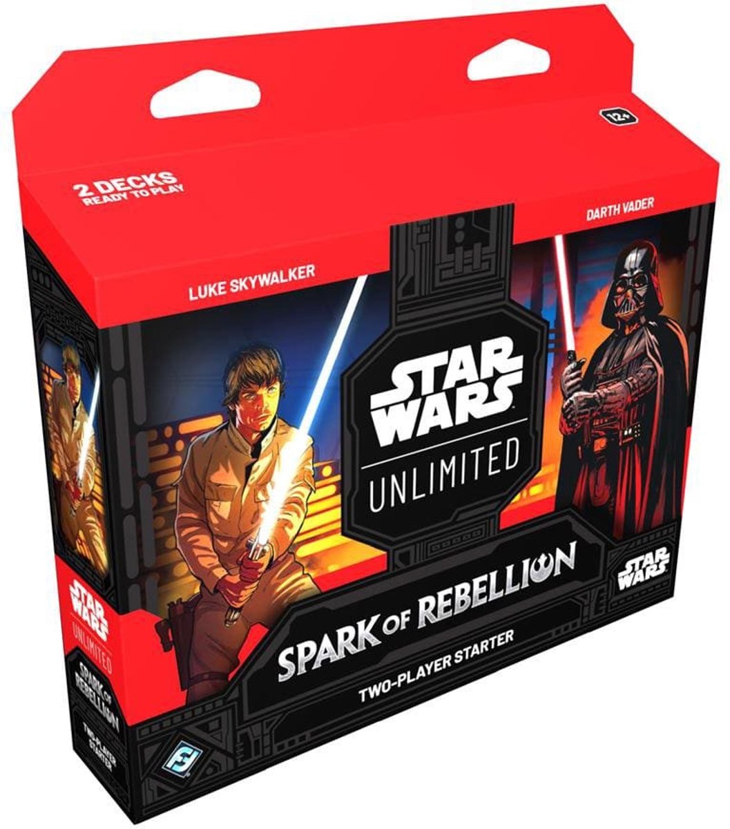 Pack de démarrage Star Wars Unlimited Spark of Rebellion 2 joueurs