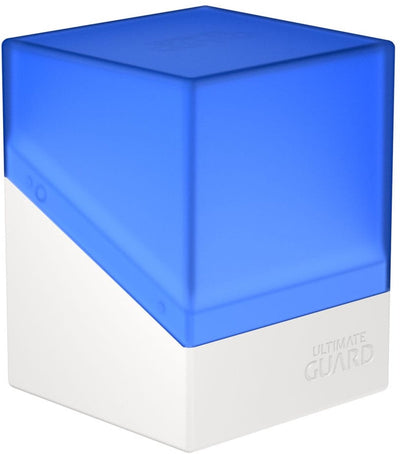 Ultimate guard boulder 100+ synergie - boîtes à cartes bleues et blanches