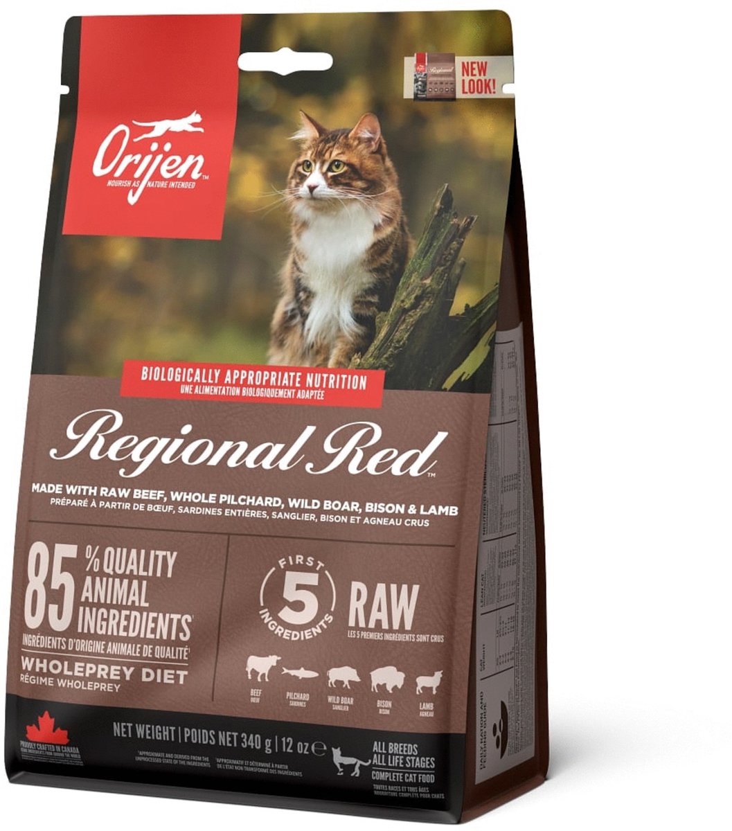 Cat rouge régional d'Orijen