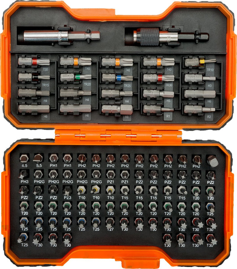 Jeu d'embouts Bahco 1 4 100 pièces