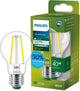 Philips LED Lampe LED ultra-efficace Philips - 75w - culot E27 - lumière blanc chaud : 2700k - dimmable - verre transparent - forme de lampe A60 - longue durée de vie