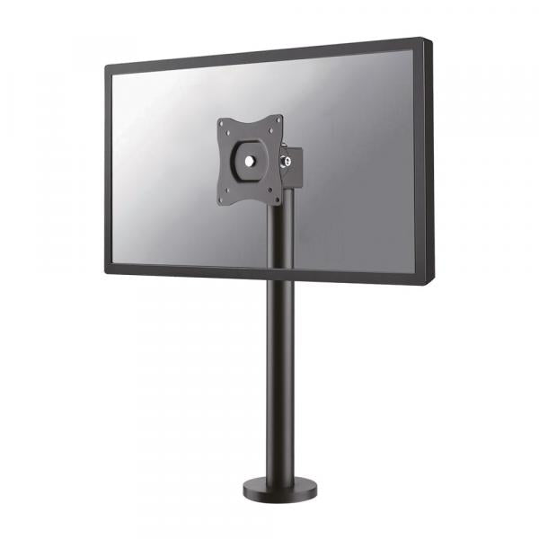 Neomounts NeoMounts NS-DPOS100BLACK Screver à écran plat de bureau de support, 1x 15 kg, 10 32, 100x100 mm,